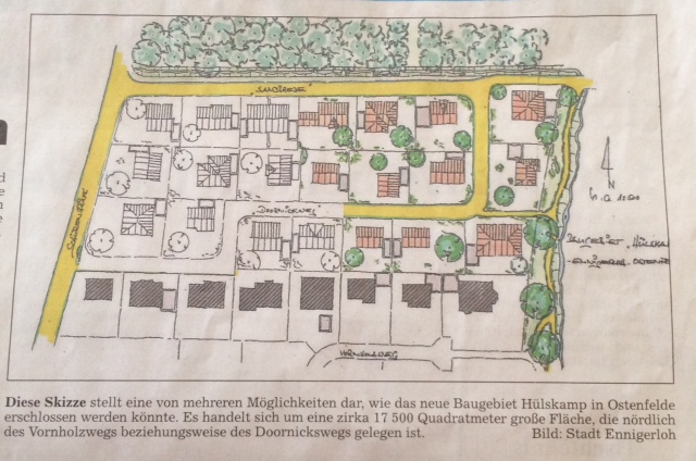 Bild Stadt Ennigerloh in der Tageszeitung Die Glocke vom 15.02.2017